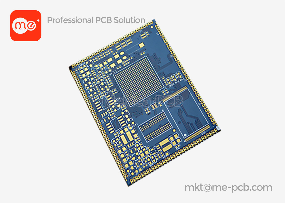 Semi Holes ENIG Circuit Board Prototype OEM PCB Manufacturing pcb prototype fabrication